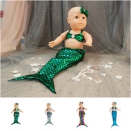 New Style Baby Photography Clothing Studio Newborn Baby Photo Props Mermaid Costume 0-3 Months/3-6 M