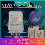 VIVO 33W Fast Charger Flash Charger 2.0 Adapter With TYPE-C Usb Data Cable For V20/X50/V21E/X60