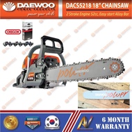 DAEWOO 18" Gasoline Chainsaw DACS5218 52cc
