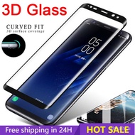 LP-8 SMT🧼CM 3D Curved Full Cover Tempered Glass for Samsung Galaxy S9 S8 Plus Protective Glass Screen Protector Film for