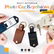 [SG Seller] Personalised Photo Car Keychain | Customised Birthday Gifts For Him | Colleague Gift