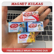 MINIATURE FRIDGE MAGNET LIFEBOUY BAR SOAP PRODUCT