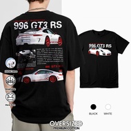 996 GT3 RS Classic Printed T-Shirt Supercar Series Men's Soft Premium 100% Cotton Plus Size Casual S