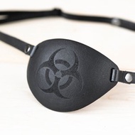 皮革眼罩|生化危機眼罩|客製化雕刻|黑眼圈貼片