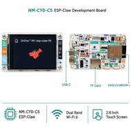 NM-CYD-C5 AI Agent Board for IoT Devices 2.8" Screen Dual-Band WiFi ESP32-C5 Compatible with GPT Cla