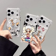 Anime One-Piece Luffy Phone Case For Samsung Galaxy S25 Edge S24 S23 S22 S21 Plus Ultra S23 S24 S25 