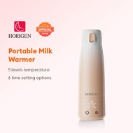 Horigen Wireless Milk Warmer Portable Heating Constant Temperature 12oz 5-Level Adjusted 37℃-55℃