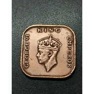British Malaya King George VI 1 Cent 1941I