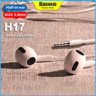 Baseus Wired Earphones หูฟัง Type-C C17หูฟังอินเอียร์หูฟังมีสายพร้อมไมค์สำหรับสมาร์ทโฟน For Huawei X