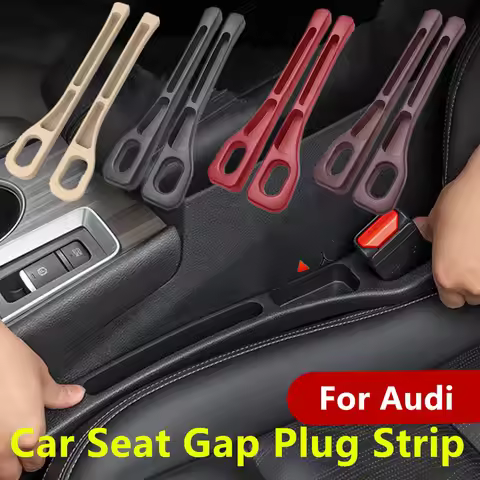 PU Car Seat Gap Leak Proof Sealing Strip, Seam Storage Box, For Audi A1 A2 A3 A4 A5 A6 A7 A8 Q3 Q5 Q