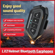 LX2 Motorcycle Bluetooth Headset Waterproof Rider Wireless 5.3 Helmet Bluetooth Headset