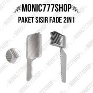 FADE COMB PACKAGE 2in1 FADE COMB WARIOR CUT COMB FADE TRAINING COMB LOW FADE COMB FRENCH CROP COMB H