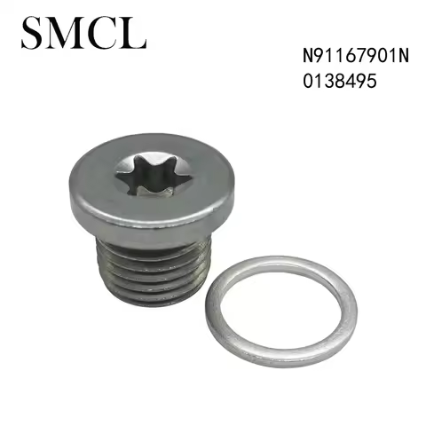 N91167901 0138495 oil drain plug with washer For VW beetle Bora Golf Passat Tiguan Audi Q3 Q5 Q8 A6 