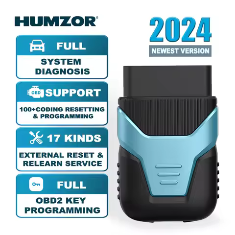 Bluetooth OBD2 Scanner V5.2 HUMZOR Z126 Full System Diagnosis Tool Key Programming Tire Pressure Bat