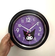 Kuromi 掛牆鐘 Sanrio Kuromi Clock