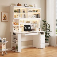 （全港送貨 ）電腦桌 書桌書架 衣櫃書桌一體 Wardrobe and desk in one unit 折疊桌 Folding table 轉角書桌 自由組合 展示櫃 Display Cabinet