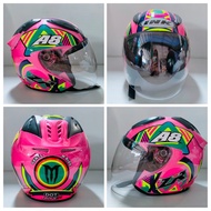 HELM CENTRO MOTIF A8 TERBARU EMBOSS SNI