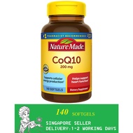 Nature Made CoQ10 200 mg., 140 Softgels(Exp:12/2027)