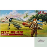 1/144 Zero Fighter Mitsubishi A6M2b Aircraft Model Japanese World War
