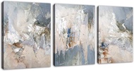 Abstract Canvas Wall Art Modern Abstract Painting Prints Blue Grey Canvas Picture Artwork Contempora