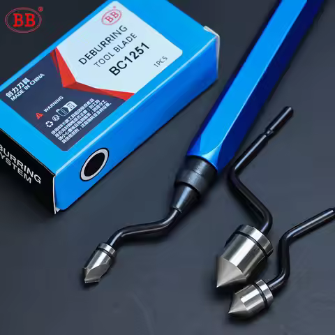 BB Deburr Tool Handle Manual HSS Deburring Metal Wood Plastic Aluminum Copper Steel Trimming Chamfer