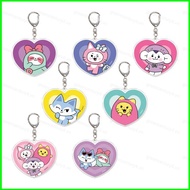 GC4 ITZY Acrylic Keychain LINE FRIENDS Backpack Pendant Ryujin Bags Accessories Stars Periphery CG4