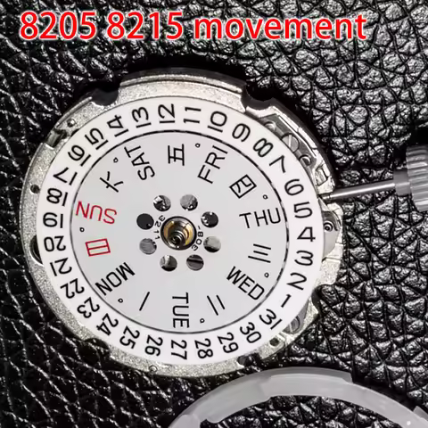 Original Japan for MIYOTA 8200 8205 8215 Automatic Movement 21 Jewels Watch Replacement Spare Parts 