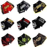 Muay Thai Pants Fighting Pants Venom UFC Shorts Children Fighting Boxing Pants Sanda Training Suit M