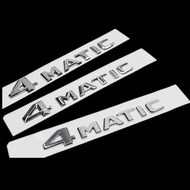 Suitable for Mercedes-Benz Series 4MATIC Car Logo GLC Word Logo C Four-Drive E300 Logo S450 Rear Tai