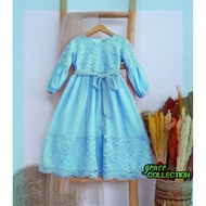 GRAC3COLL BEAUTIFUL CHILDREN'S GAMIS ALIFA SIZE S - L (2-8 YEARS) TODDLER GAMIS/ MUSLIM GIRLS' CLOTH