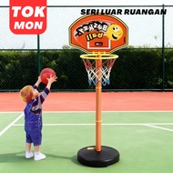 115cm Basketball Board Toy Children's Toy Basketball + Adjustable Height Ball