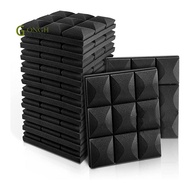 12 PCS Acoustic Foam Panels Soundproof Foam Wall Panels Studio Sound Proof Foam Panels Soundproofing