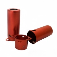 Aluminum Tube Cover 55mm Tall for 6Z4 6AU4 EF94 6BH6 6A2 6K4 6J5 Audio Equipment