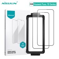 Nillkin สำหรับ Huawei Pura 70 Pro Pro+ Plus ฟิล์มนุ่มทนต่อแรงกระแทกโค้งหน้ากากป้องกันหน้าจอสำหรับ