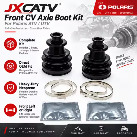 CV Boot Kits of Axle Drive Shaft Fits for POLARIS 570 RANGER 570 800 RANGER RZR 900 1000 RANGER AND 