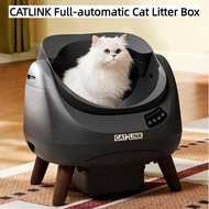 CATLINK Automatic Cat Litter Box Oversized Smart Cat Toilet Fat Baby Open Style