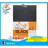 BLACK PAPER 140GSM ARTO