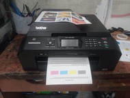 printer brother mfc j5910dw fungsi WiFi print scan copy ADF F4 duplex network print bisa A3 untuk sc