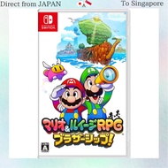Mario & Luigi RPG Brotherhood! - Switch 1) Download version,Software only,2) Packaged version,3) Pac