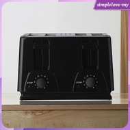 [SimpleloveMY] Bread Toaster 4 Slices Convenient Wide Slots Dual Control Panels for Waffles