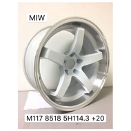 Advan Racing GT Wheels 18 inch 8.5JJ 5X114.3 ET20 CAR SPORT RIMS QUALITY WHEELS M117