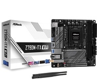 ASRock Motherboard, Z790M-ITX WiFi, Intel 12th and 13th Generation CPU (LGA1700), Z790 Chipset, DDR5