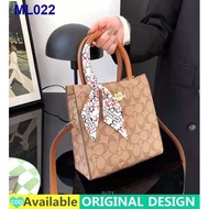 ☍▨【Premium Quality 】2022 New Original COACH Mini Cally Reticule Handbag Women Pu Leather Sling Bag Single Shoulder Bag K