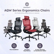 Ergoseat (AQW Series) Ergonomic Office Chair High Back Computer Chair With Lumbar Support - Free Ins