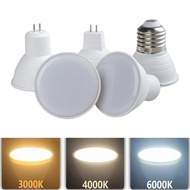Ranpo Dimmable LED spot light E27 GU5.3 MR16 B22 GU10 AC220V No flicker Cool Warm Neutral White Light 7W replaceable 70W halogen lamp