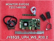 เมนบอร์ด Monitor LED EXPOSE T2CC1480350 พาร์ท JY85QS_UPH_WS_R30.2 ใช้กับจอ ME270FHB-N20-V00 พร้อมสาย