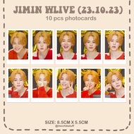 JIMIN_BTS WLIVE (23.10.23) FANMADE Photocard
