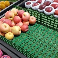 Supermarket fruit fence fresh baffle shelf vegetable fence fruit and vegetable rack non-slip pad pla