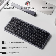 Keychron B1 Pro / B6 Pro Ultra-Slim Wireless Keyboard 2.4 GHz & Bluetooth Ready 5 Variants