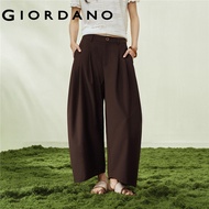 GIORDANO WOMEN Women Casual Pants - Non-Elastic 18416806